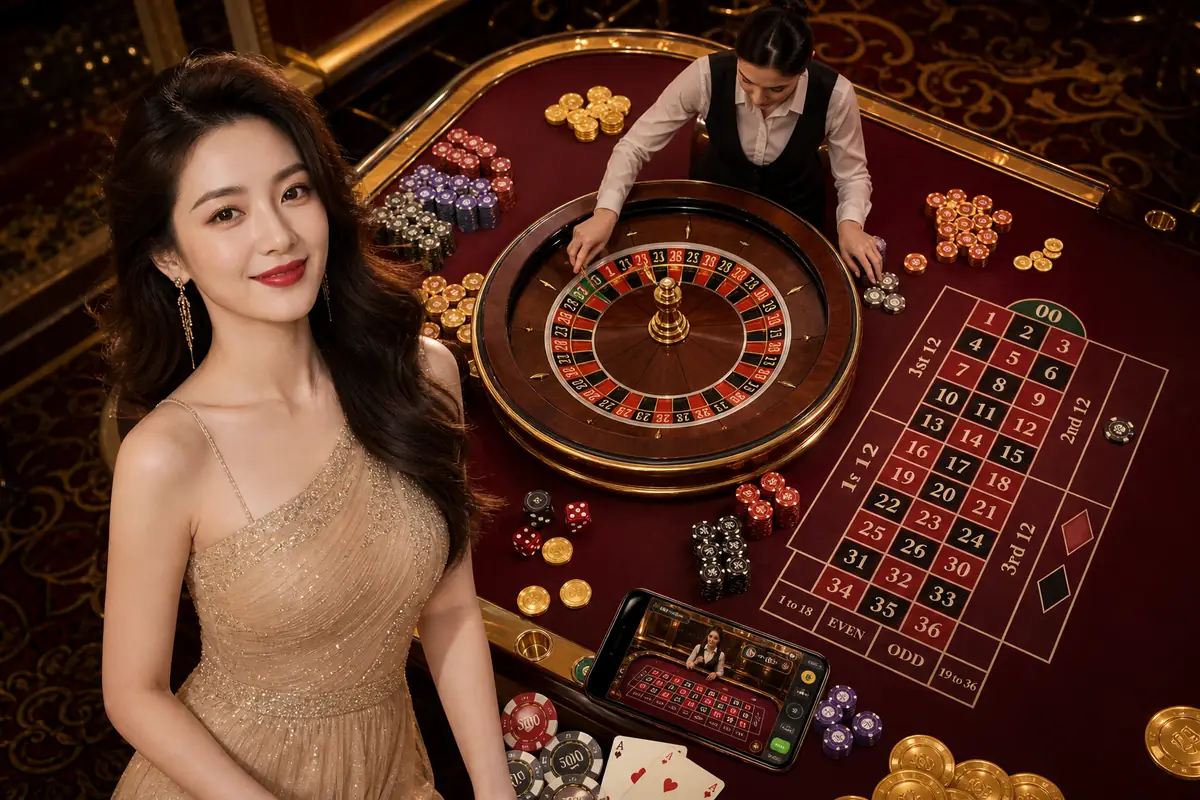 altra66 Casino meja kasino langsung dealer